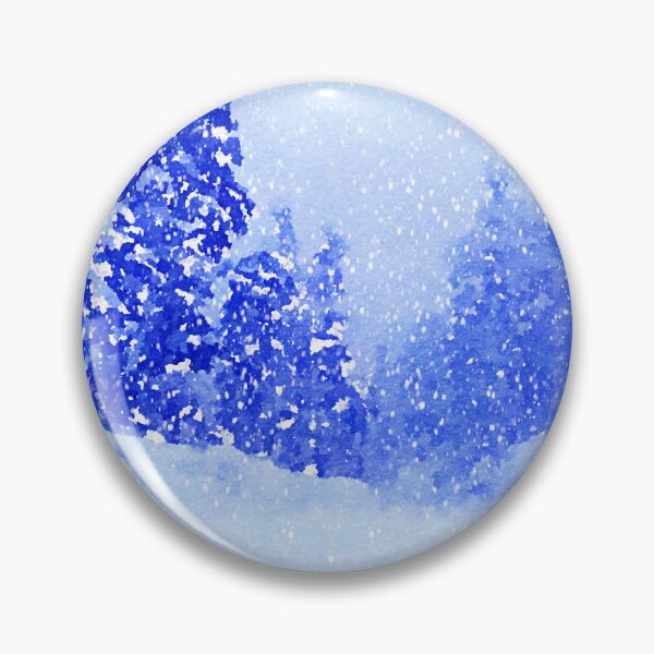 Item preview, Watercolor Snow designed and sold by TheArtCave.