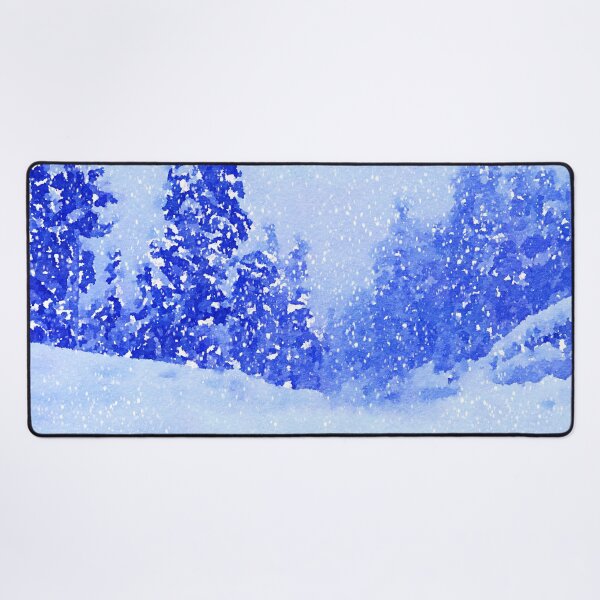 Item preview, Watercolor Snow designed and sold by TheArtCave.