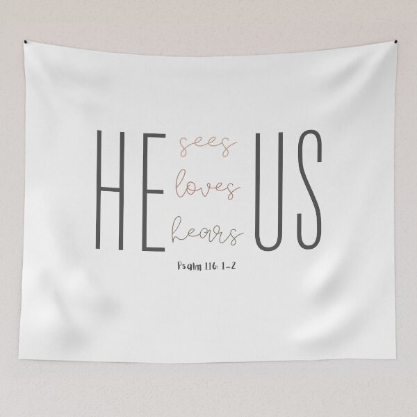 Item preview, Psalm 116:1-2 designed and sold by creative-duo.