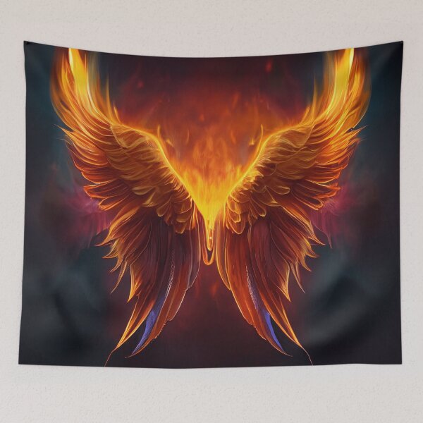 Item preview, Flaming angel wings version 1 designed and sold by PM-Artistic.