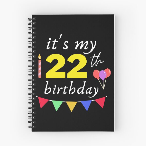 Item preview, It's My 22th Birthday designed and sold by backham-design.