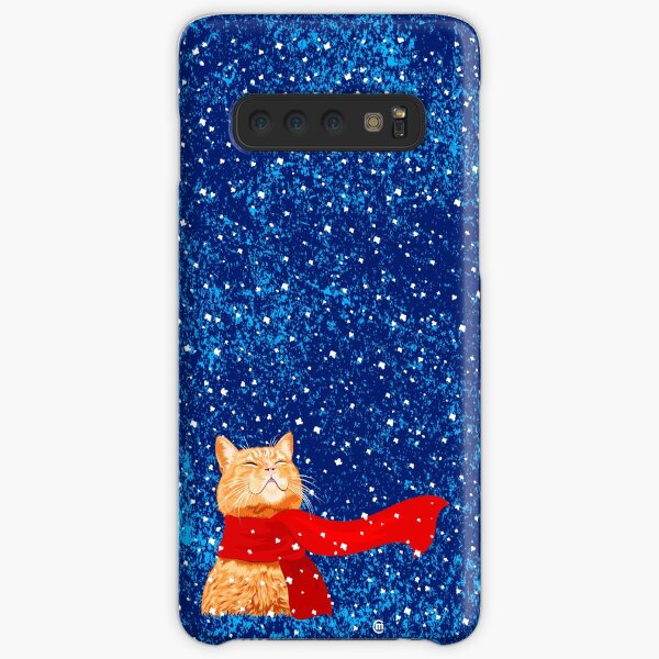 Tabby loves Snow Samsung Galaxy Snap Case