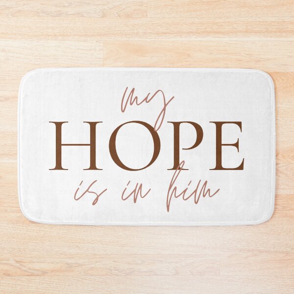 Artikelvorschau, my HOPE is in him entworfen und verkauft von creative-duo.
