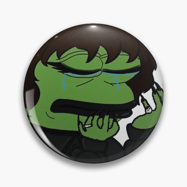 Artikelvorschau, Goth Sad Pepe Gothic Meme entworfen und verkauft von ASamArt.