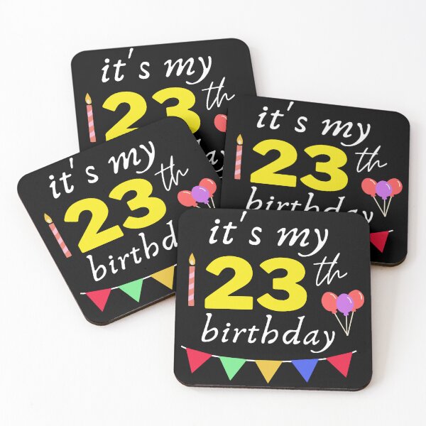 Item preview, It's My 23th Birthday designed and sold by backham-design.