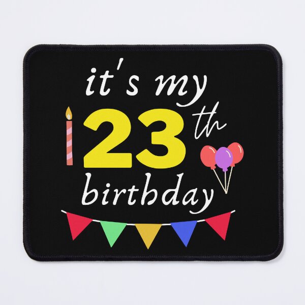 Item preview, It's My 23th Birthday designed and sold by backham-design.