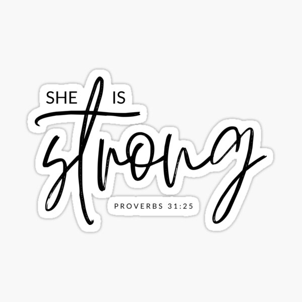 Item preview, Proverbs 31:25 designed and sold by creative-duo.