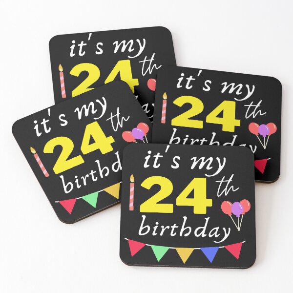 Item preview, It's My 24th Birthday designed and sold by backham-design.