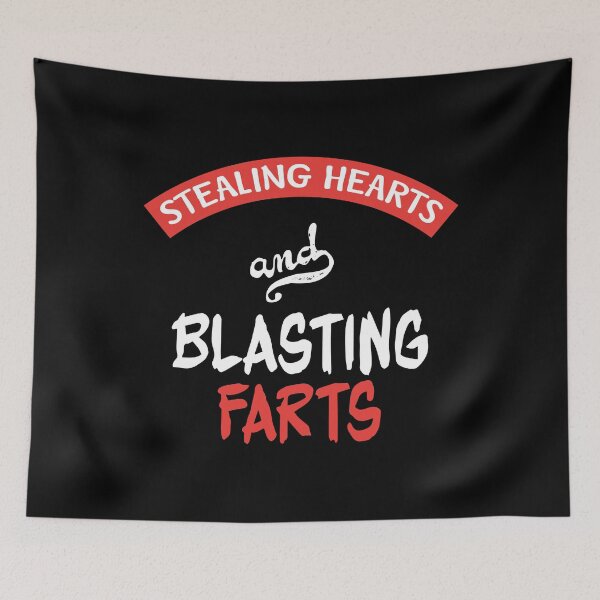 Item preview, Stealing Hearts & Blasting Farts designed and sold by palaco210.