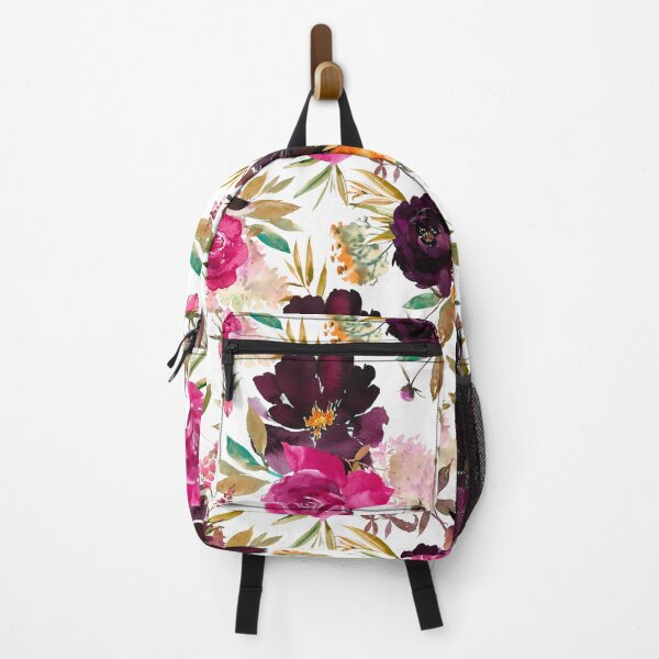 Item preview, Fall Burgundy Pink Orange Rose Floral designed and sold by BeeZBeez.
