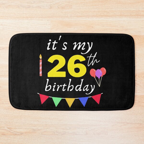 Item preview, It's My 26th Birthday designed and sold by backham-design.