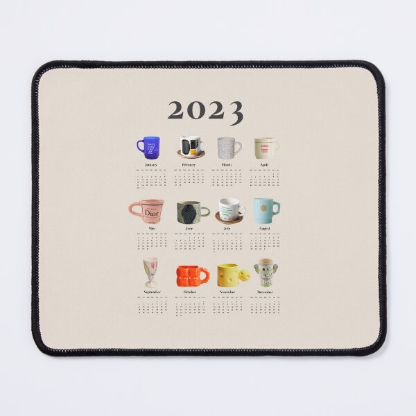 Item preview, 2023 Aesthetic Calendar for Coffee Lovers, Cup Lovers designed and sold by SerenaChoe.