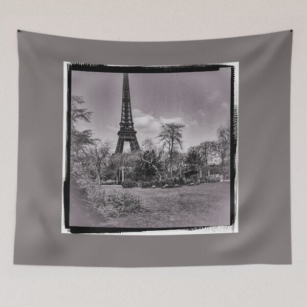 Item preview, Eiffel Tower in Gorgeous  emulsion paint print. designed and sold by PhotogalleryCJ.