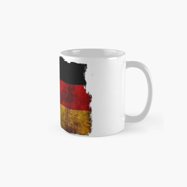 Deutsch Flagge - Vintage... Tasse (Standard)
