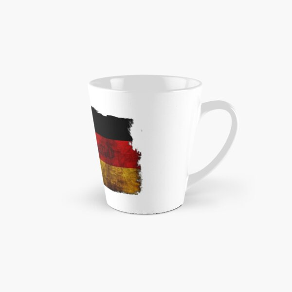 Deutsch Flagge - Vintage... Tasse (konisch)