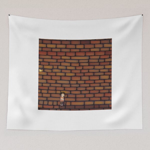 Item preview, Cute text on a brick wall #018 designed and sold by Fin-Productions.