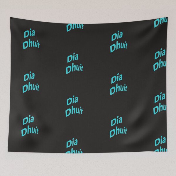 Item preview, Dia Dhuit - hello in Irish Gaelic  designed and sold by lobodelnoir.