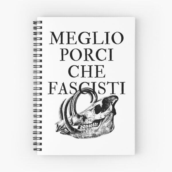 Item preview, Meglio Porci Che Fascisti (I'd rather be a pig than a fascist) - Porco Rosso designed and sold by PorcelaineGhost.