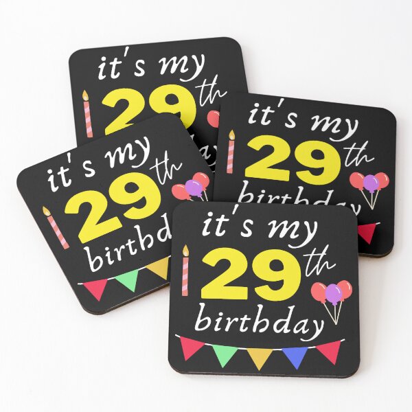 Item preview, It's My 29th Birthday designed and sold by backham-design.