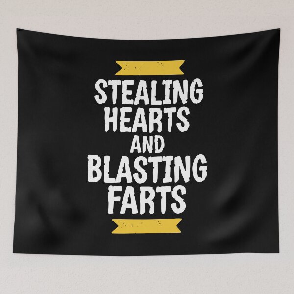 Item preview, Stealing Hearts & Blasting Farts designed and sold by palaco210.