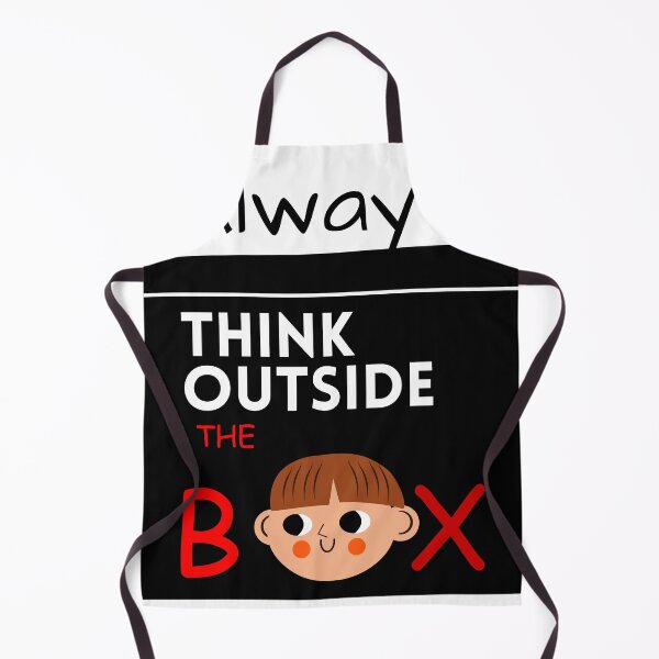 Item preview, Think outside box (creative) t shirt. designed and sold by thinkittithink.
