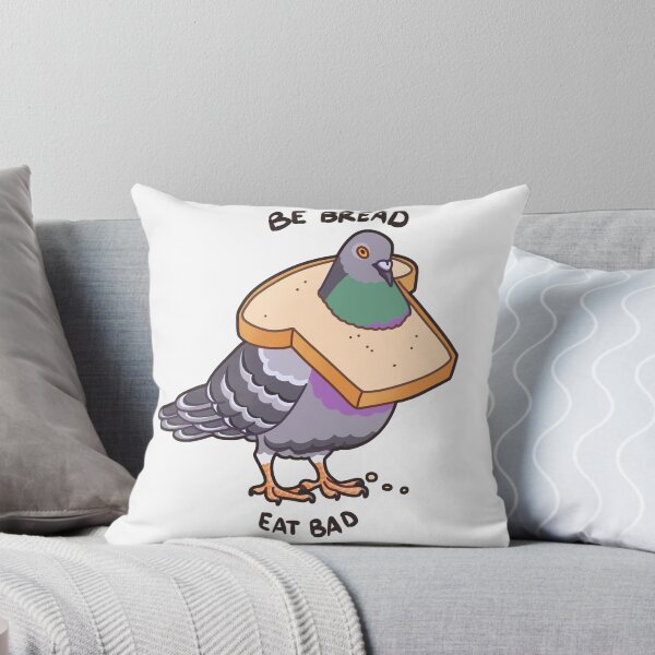 Item preview, Be bread Eat bad Pidgeon designed and sold by Sara-T.