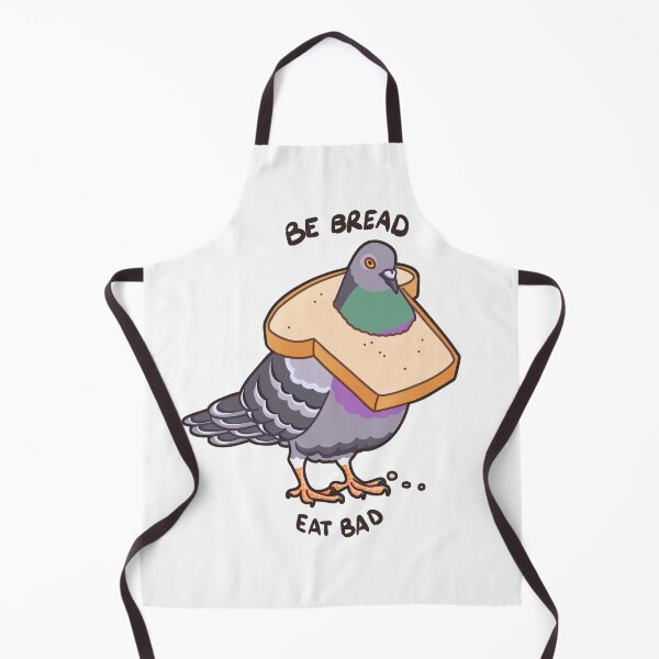 Item preview, Be bread Eat bad Pidgeon designed and sold by Sara-T.