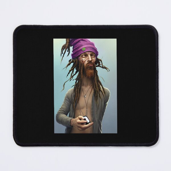 Item preview, Happy happening hippie man 6 designed and sold by Faytaiart.
