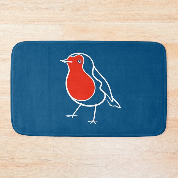 Item preview, Robin Redbreast (Blue Version) designed and sold by Adam Regester.