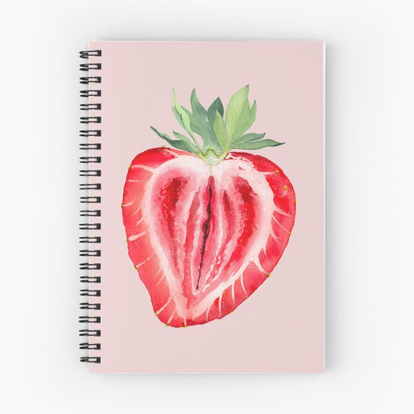 Item preview, Strawberry cut in half designed and sold by lesliebr.