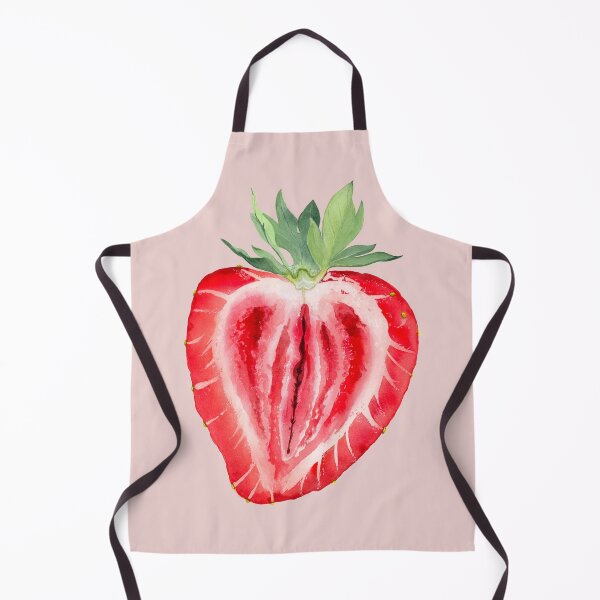 Item preview, Strawberry cut in half designed and sold by lesliebr.