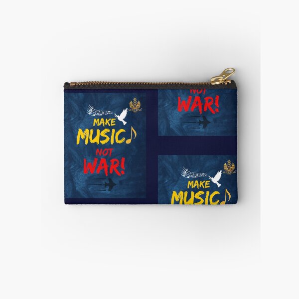 Item preview, MAKE MUSIC, NOT WAR! designed and sold by MUSIC KING.