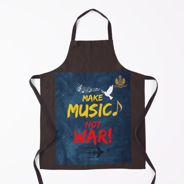 Item preview, MAKE MUSIC, NOT WAR! designed and sold by MUSIC KING.