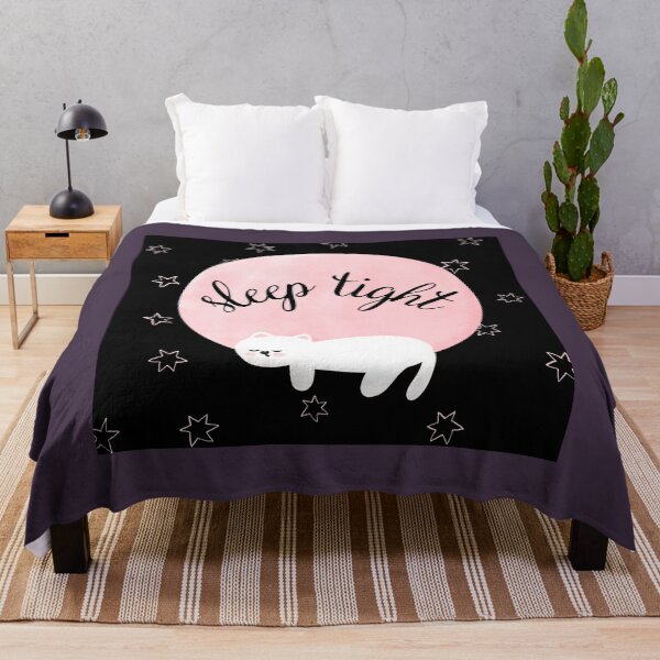 Item preview, Sleep Tight Cat designed and sold by BeeZBeez.