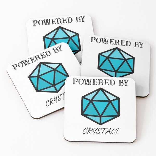 Item preview, Powered By crystals  designed and sold by SeniorPrint99.