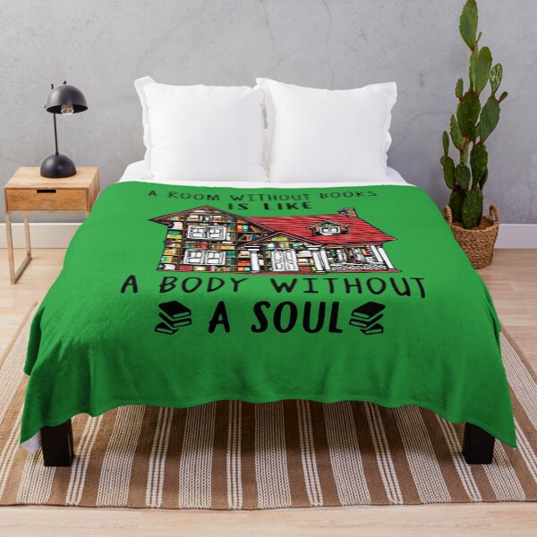 Item preview, A Room Without B O O K S Is Like A Body Without A Soul , , s, For Men, Women Full Size. designed and sold by dermomcwain.