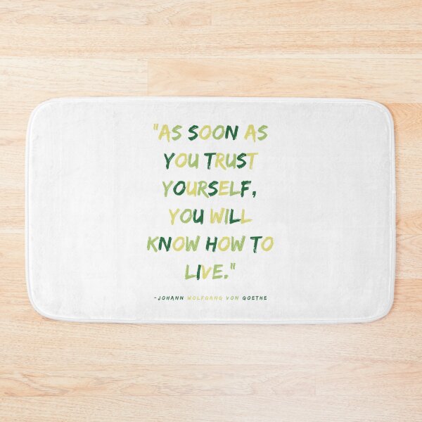 Item preview, Johann Wolfgang Von Goethe Quote designed and sold by BBellShop.