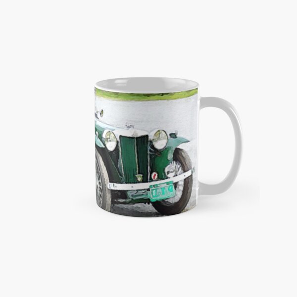 1949 MG TC Roadster watercolour Classic Mug