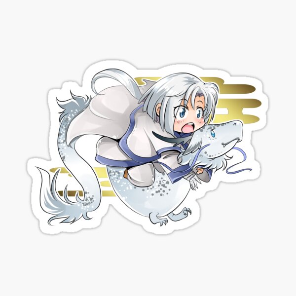 Hakuei Ren, Magi Sticker for Sale by Mikaru