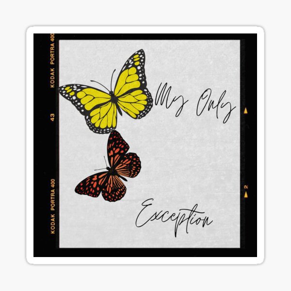 Paramore The Only Exception Album Cover Sticker Album Cover Sticker