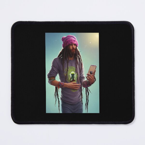 Item preview, Happy happening hippie man 9 designed and sold by Faytaiart.
