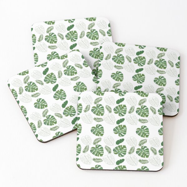 Item preview, Tropical Monstera Botanical Repeat Pattern designed and sold by MimsTees.