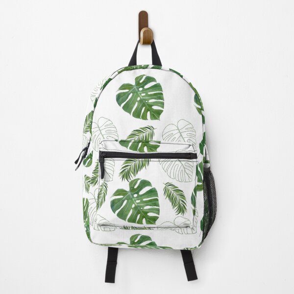 Item preview, Tropical Monstera Botanical Repeat Pattern designed and sold by MimsTees.