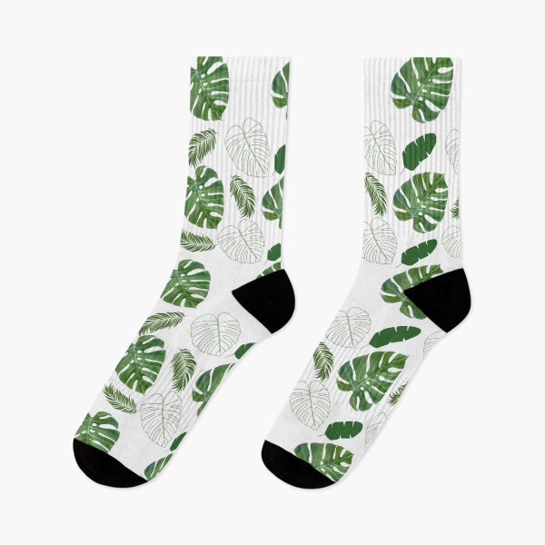 Item preview, Tropical Monstera Botanical Repeat Pattern designed and sold by MimsTees.
