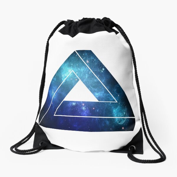 Penrose Triangle Drawstring Bag
