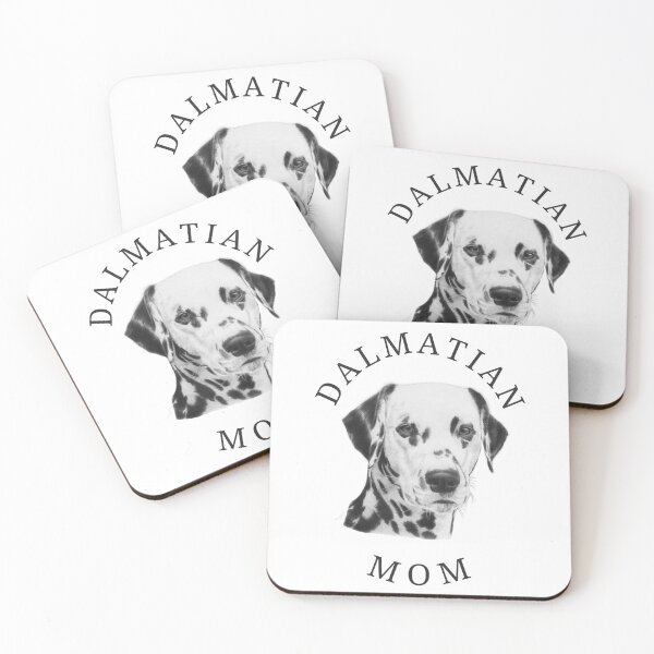 Artikelvorschau, 'Dalmatiner Mama' sehr realistische handgezeichnete dalmatinische Hundeillustration entworfen und verkauft von deepakrode7.