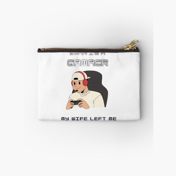 Item preview, Yeah i'm a gamer my wife left me designed and sold by SenhajiWorld.
