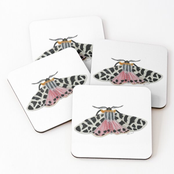 Item preview, Arctia box moth in watercolor - Gypsy designed and sold by Malu-Iriarte.