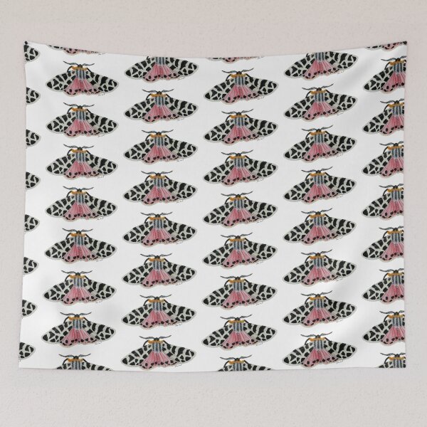 Item preview, Arctia box moth in watercolor - Gypsy designed and sold by Malu-Iriarte.