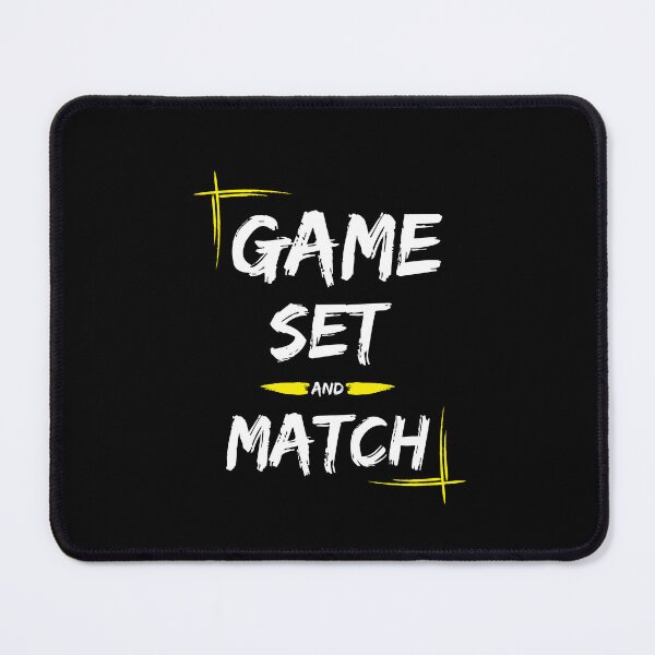Item preview, Game Set and Match - Game Set & Match designed and sold by TieBreak-Tennis.